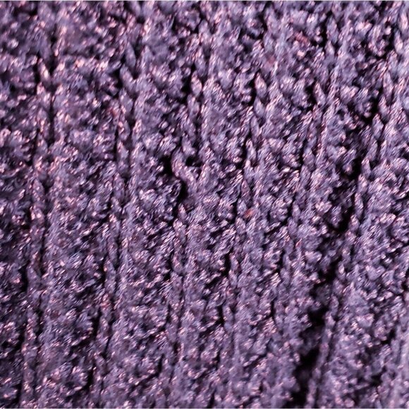 Calvin Klein Womens Purple Cable Knit Crew Sweater Medium - Picture 5 of 9
